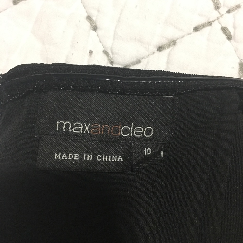 Strapless Max & Cleo Cocktail Dress - 10 - Picture 6 of 8